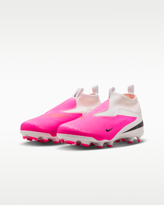 Nike Jr. Phantom 6 High Academy Big Kids' Turf Soccer Shoes. Nike.com